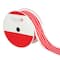 2.5" x 48ft. Pink & Red Stripes Holly Jolly Wired Jumbo Ribbon by Celebrate It®